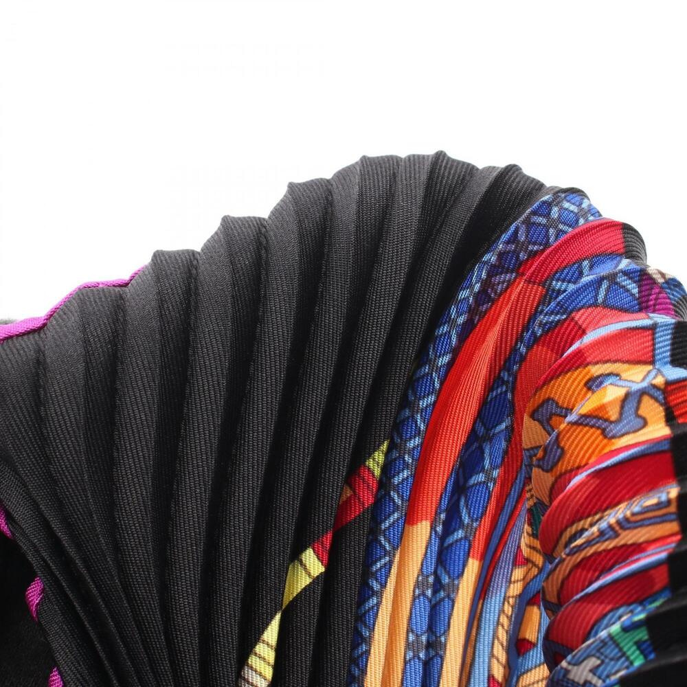 HERMES Black Silk Scarf - Picture 5 of 5